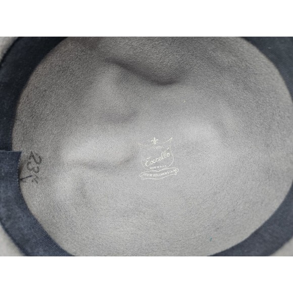 Geo. W. Bollman & Co Gray Wool Excello Vintage Hat main image 5